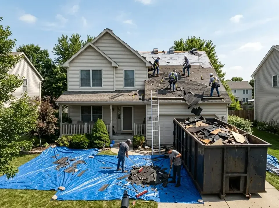 roof-replacement-debris-remova-004 — frequently asked questions, Cheapest Dumpster Rentals in Keokuk, IA